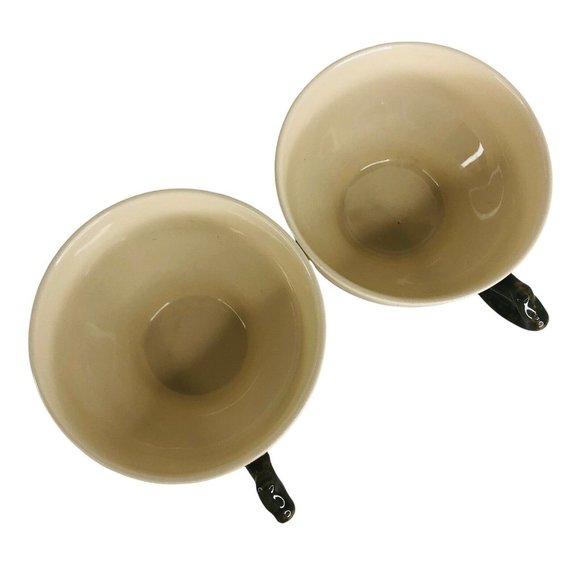 2 Franciscan Desert Rose Tea Cups & Saucer Sets Flat Cup Coffee Made in England - Picture 6 of 11